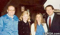 Al and Tipper Gore with <b>Fred Phelps</b>, Jr. and Betty Phelps